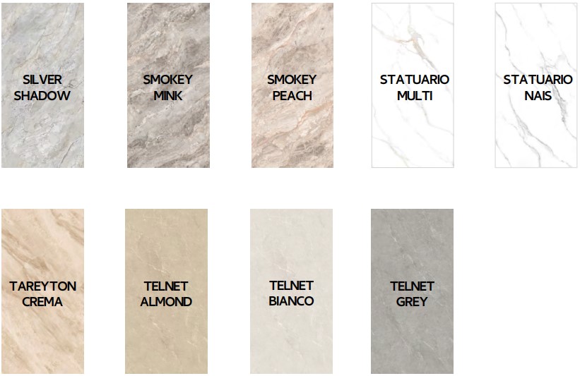 Harshi Impex Vitrified Porcelain Tiles 80x160 CM for Floor & Wall